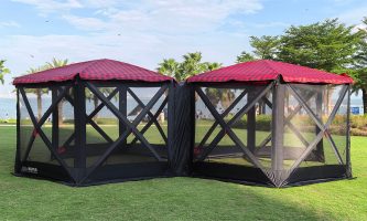 Kuma Outdoor Gear Super Bear Den Deluxe Gazebo